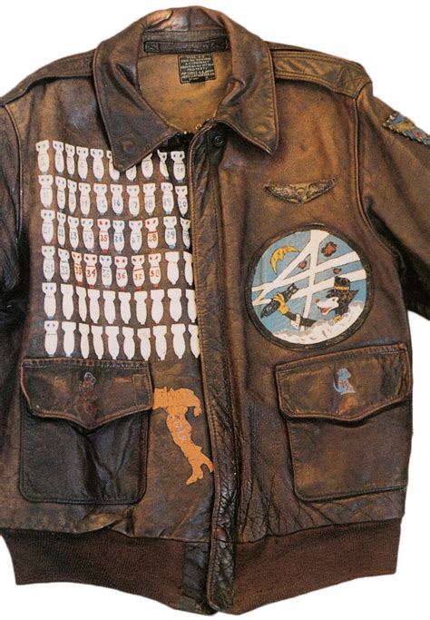 ww2 bomber jacket with patches